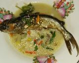 Foto langkah ke 4 dari resep Ikan panggangan masak santan kemangi.