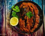 বেগুন বাহার / দই বেগুন (begun bahar/ doi begun recipe in Bengali) রেসিপি ধাপ - 12 ছবি