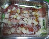 Foto del passaggio 5 della ricetta Sformatino zucchine speck e scamorza