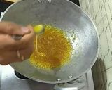 A picture of step 4 of Shavige kesaribath.