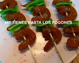 Foto del paso 2 de la receta: Brochetas de langostinos