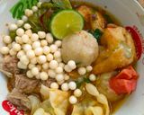 Foto langkah ke 15 dari resep Baso Aci Tulang Rangu komplit.