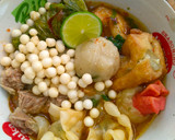 Foto langkah ke 15 dari resep Baso Aci Tulang Rangu komplit.