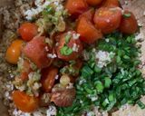 Pas rețetă Bulgur cu roșii și macrou ! 4 fotografie