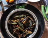 भिंडी मसाला (bhindi masala recipe in Hindi) रेसिपी चरण 7 फोटो