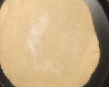 A picture of step 4 of Veggie Besan Roll.