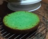 A picture of step 9 of Paan flavored Cake.