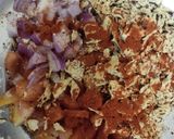 पापड़ चाट(papad chaat recipe in hindi) रेसिपी चरण 3 फोटो