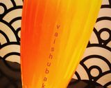 A picture of step 2 of Orange Coco Sunset Mocktail.