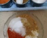 A picture of step 3 of Aloo Matar Gosht.