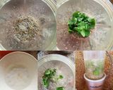 A picture of step 2 of Passion fruit and Mint Juice.