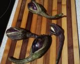 Foto del paso 1 de la receta: Berenjenas de Almagro Embuchadas en Pisto Manchego