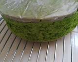 Cara Membuat Spinach Ogura Cake Ogura Bayam Oven Tangkring 7