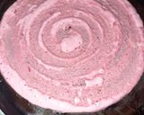 A picture of step 3 of Beetroot Dosa.