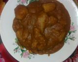 A picture of step 7 of Groundnuts Matoke #seasonalingridientcontest.