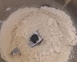 A picture of step 2 of Cashew almond burfi.