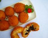 Foto langkah ke 7 dari resep Banana Cheese Ball ---gluten free---.