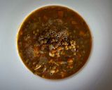 Foto del paso 5 de la receta Lentejas con chorizo y ajada