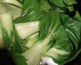 Pokcoy siram sliced beef blackpaper langkah memasak 2 foto