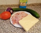 Foto del passaggio 1 della ricetta Fagottini di cetriolo