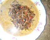 A picture of step 7 of Fried omena with ugali#authormarathon.