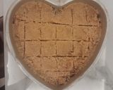 A picture of step 4 of Vrat Mysore pak (desiccated coconut).