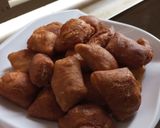 A picture of step 6 of Mandazi.