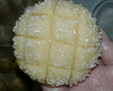Foto langkah ke 9 dari resep Melon pan / roti melon dorami ala erika.