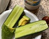 Une image de l'étape 2 de 🥒 smoothie 🧋concombre 🥒 🥑 avocat 🥑 chia🍁.
