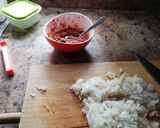 Foto del paso 2 de la receta: Gazpachos manchegos con pollo y gambones al estilo de mi madre