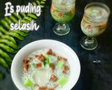 Foto langkah ke 7 dari resep Es puding selasih simple.