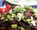 A picture of step 5 of Mutton baked raan.