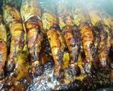 Foto langkah ke 9 dari resep Udang Panggang Jimbaran Sambal Matah.