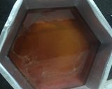 A picture of step 2 of Creme caramel Bread Pudding.