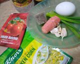 A picture of step 1 of Chicken Corn Soup.