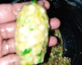 A picture of step 5 of Sabudana cutlets.
