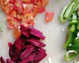 A picture of step 1 of Cabbage curry.