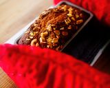 A picture of step 11 of Moist and Rich! Caramel Banana Cake.