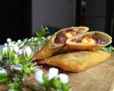 Foto langkah ke 8 dari resep Chapati Pisang Nuttela.