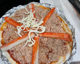 Hình bước làm 3 của món Pizza hải sản