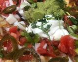 Foto del paso 4 de la receta Nachos con chili, pico de gallo y queso (como los de Foster Hollywood)