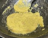 A picture of step 4 of Banana Rava Kesari Halwa - Divine Bhog Prasad.