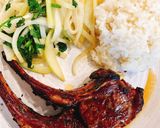 Hình bước làm 3 của món Sườn cừu nướng đơn giản mà ngon🤤