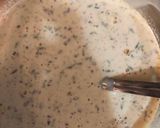 A picture of step 2 of Thandai Kulfi.
