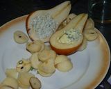 Gorgonzolás körte recept fázis 3 fotója