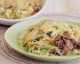 Foto langkah ke 4 dari resep Japchae with Beef Korean.
