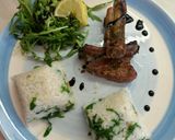 Sült oldalas ruccolás rizzsel recept fázis 2 fotója