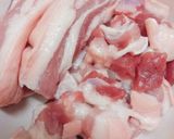 Hình bước làm 1 của món Thịt rang sả