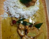 A picture of step 9 of Egg pakora kadhi.