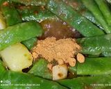 Foto del paso 4 de la receta Judías verdes con jamón, huevo y especias